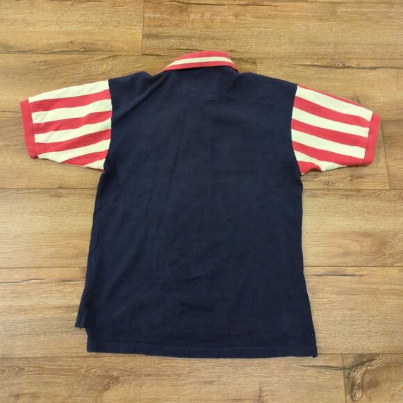 VTG Dehen Ford USA Men's Medium / Large Button Up Shirt Colorblock America Y2K - Picture 12 of 12